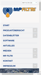 Mobile Screenshot of mpfiltri.de